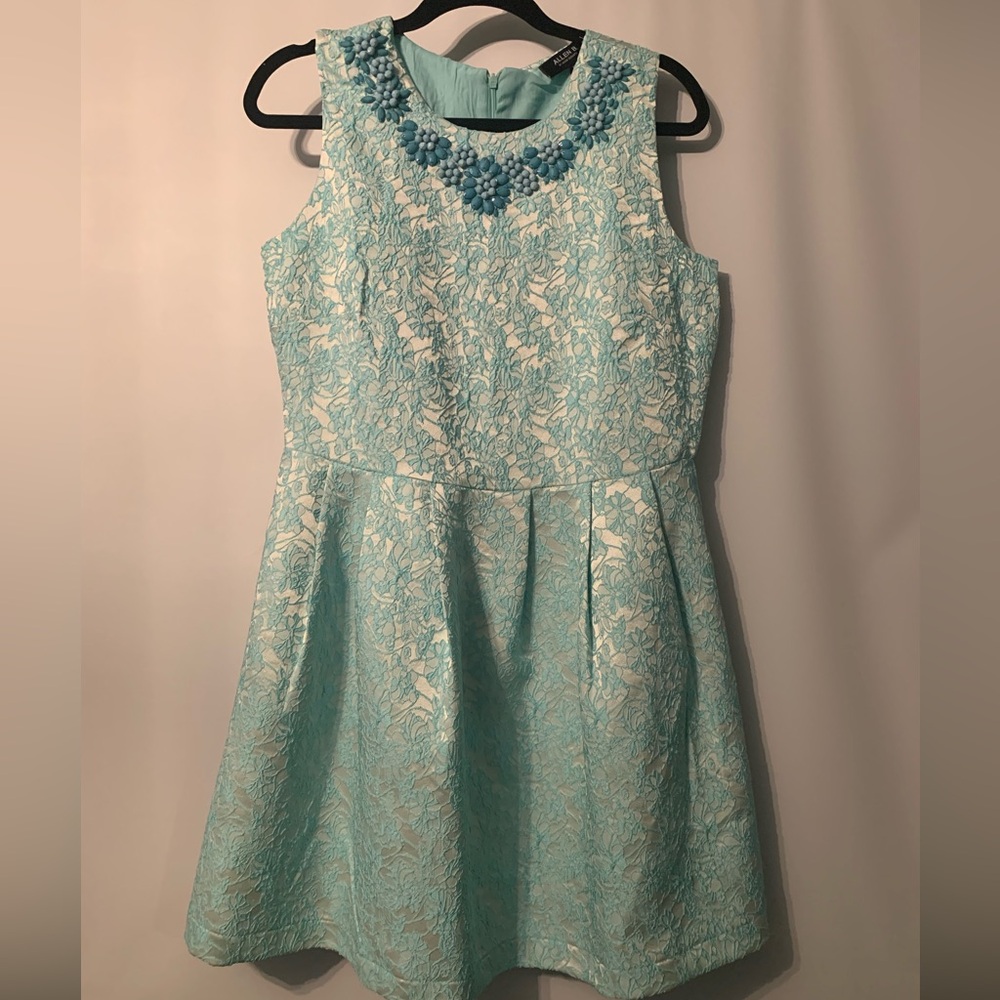 Women’s party dress lace and beaded semi formal dress mini dress
